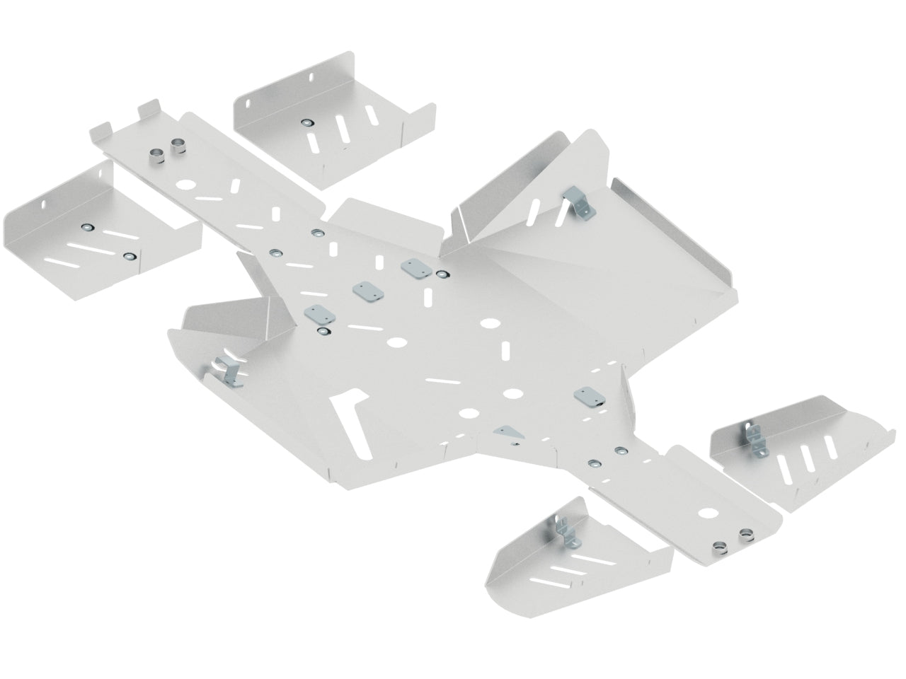 Skid plate full set (aluminium): TGB 1000 Blade: TGB 1000 LTX Blade