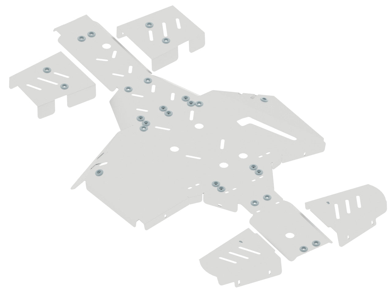 Skid plate full set (aluminium): TGB 1000 Blade: TGB 1000 LTX Blade