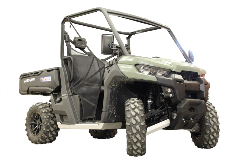 Skid plate full set (aluminium/plastic): CanAm Defender / Traxter