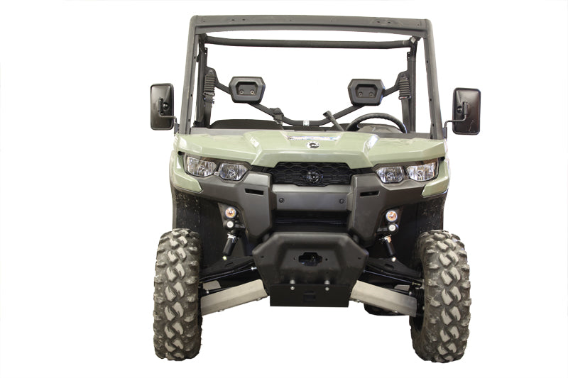 Skid plate full set (aluminium/plastic): CanAm Defender / Traxter