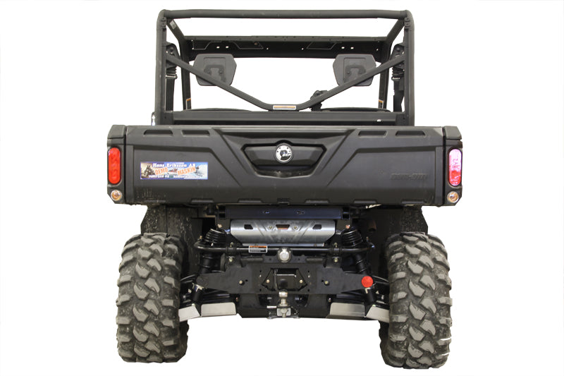 Skid plate full set (aluminium/plastic): CanAm Defender / Traxter