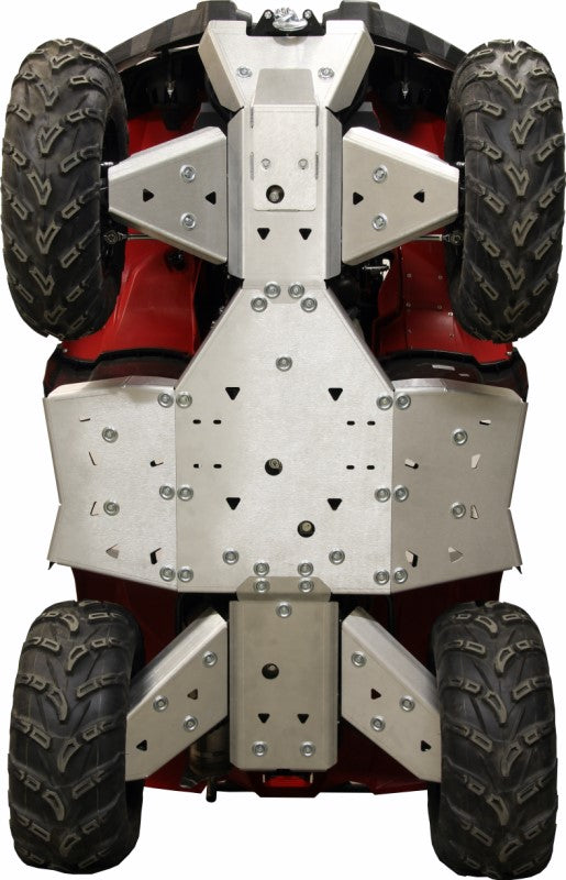 Skid plate full set (aluminium): Yamaha Kodiak 450: (2017+)