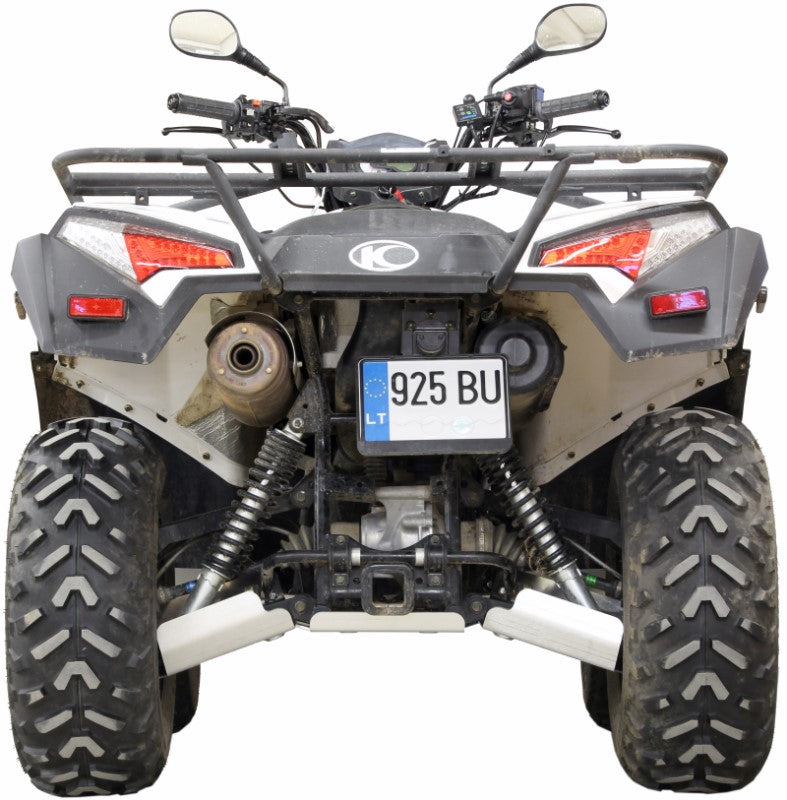 Skid plate full set (aluminium): Kymco MXU 700 (-2019)