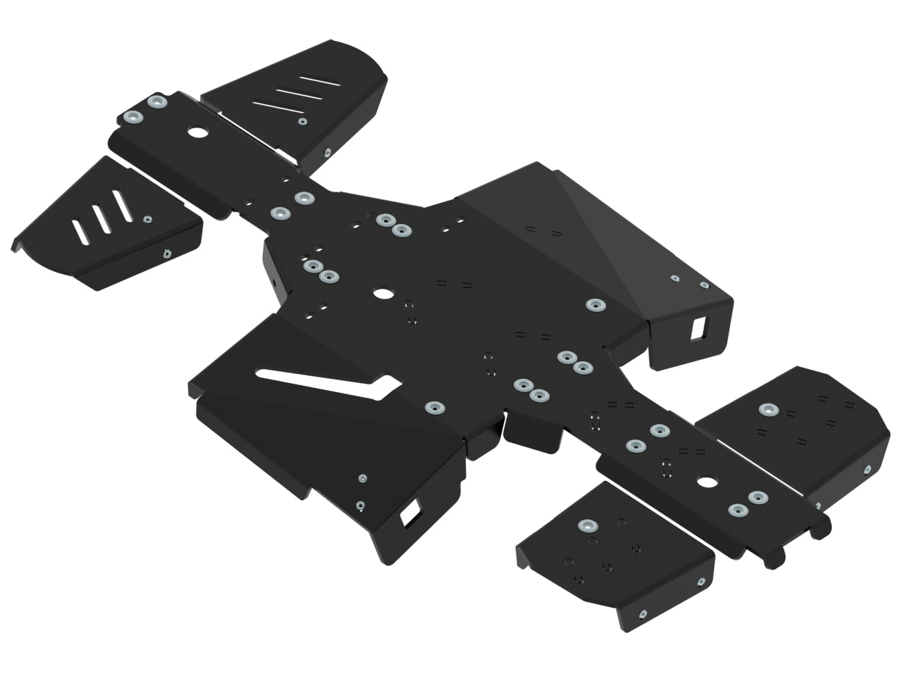 Skid plate full set (plastic): TGB 600 Blade