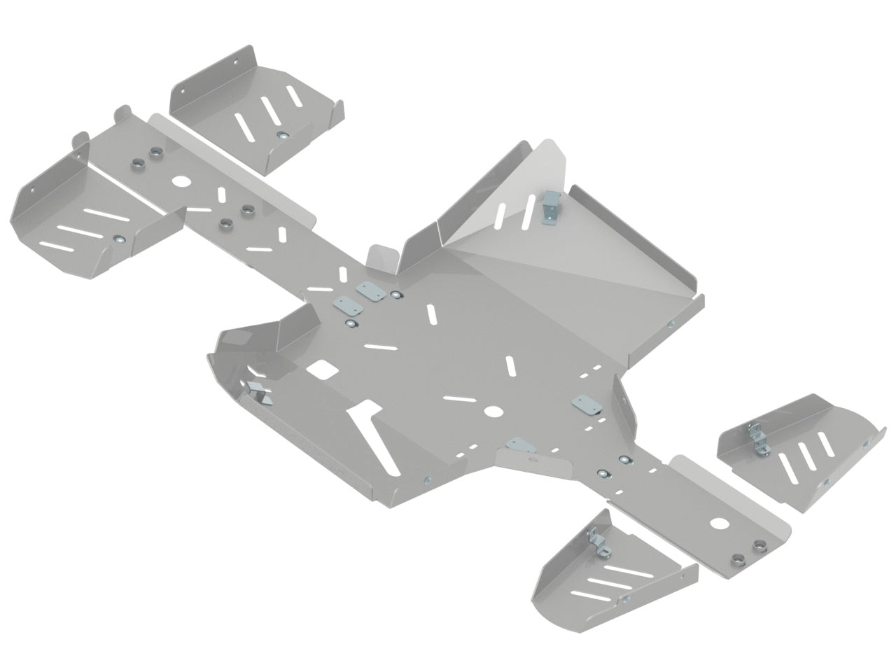 Skid plate full set (aluminium): TGB 600 LT Blade: TGB 600 LTX Blade