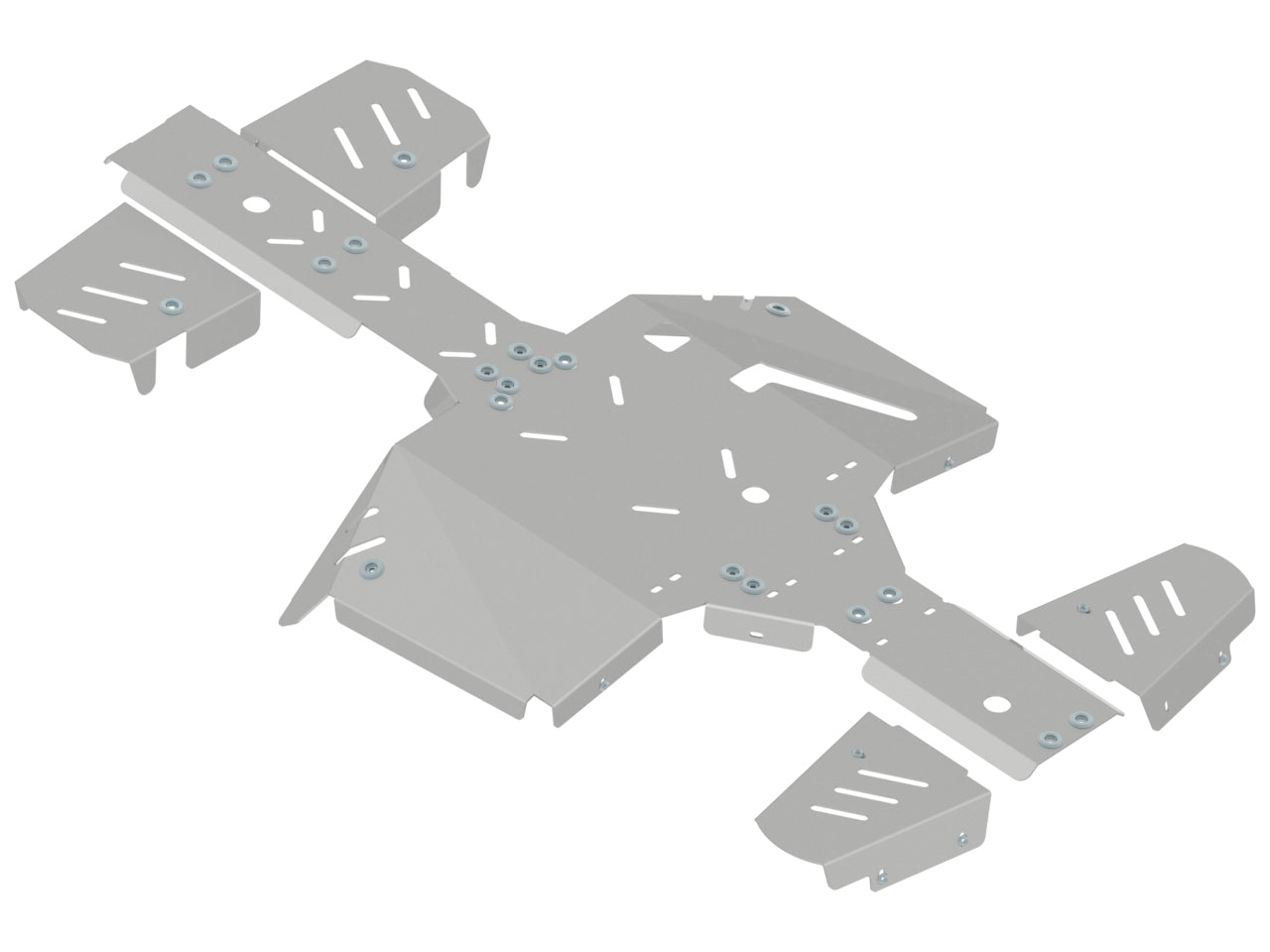 Skid plate full set (aluminium): TGB 600 LT Blade: TGB 600 LTX Blade