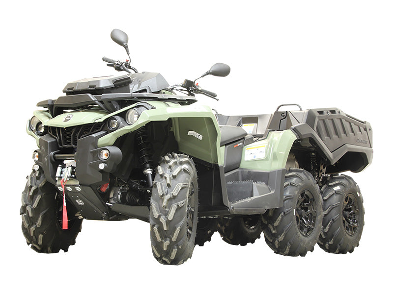 CanAm G2 Outlander 6x6 MAX: - skid plate full set plastic: (2017-2018)