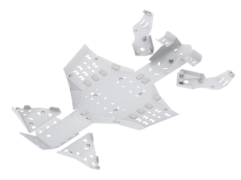 Skid plate full set (aluminium): CanAm Renegade X MR: (2019+)