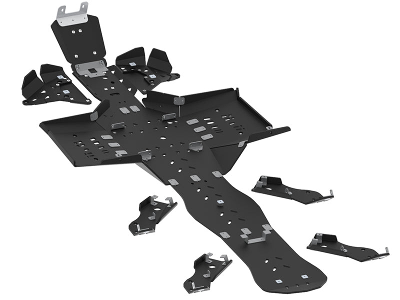 CanAm G2 Outlander 6x6 MAX: skid plate full set plastic: (2019+)