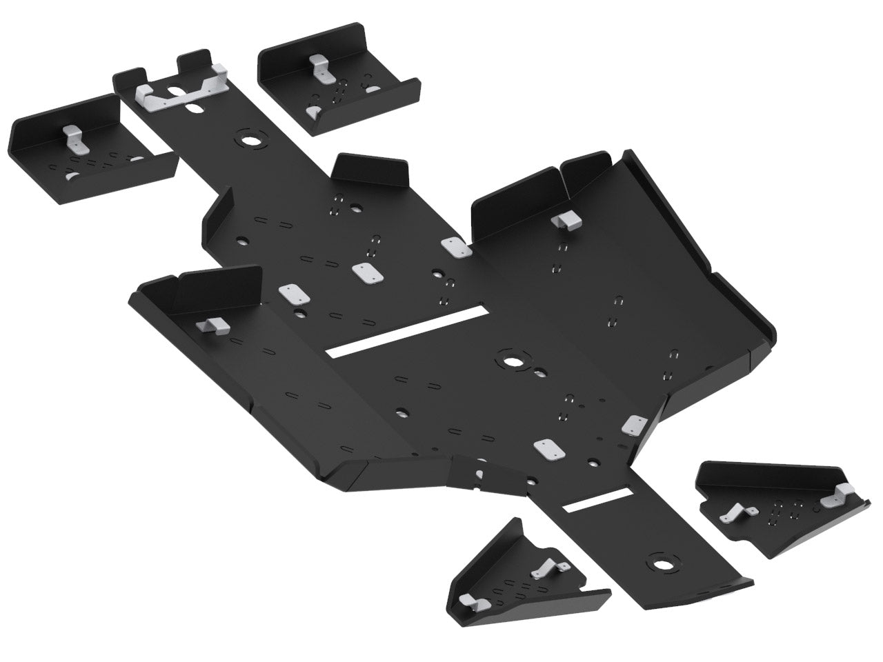 Skid plate full set (plastic): Linhai M550L EPS