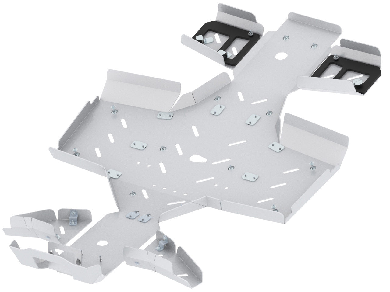 Skid plate full set (aluminium): Kymco MXU 700 (2020+)