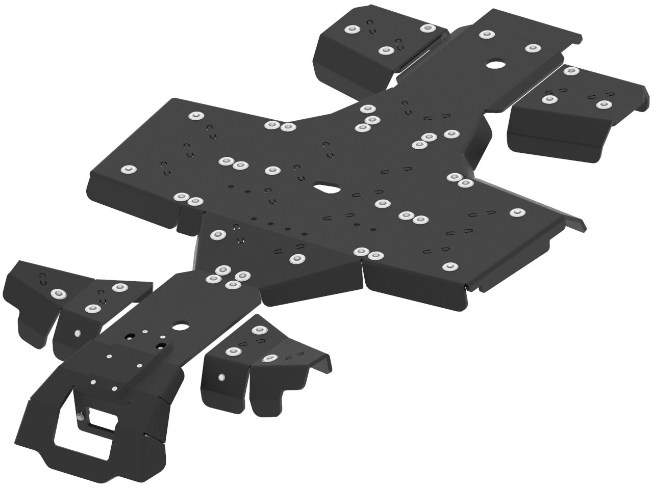 Skid plate full set (plastic): Kymco MXU 700 (2020+)