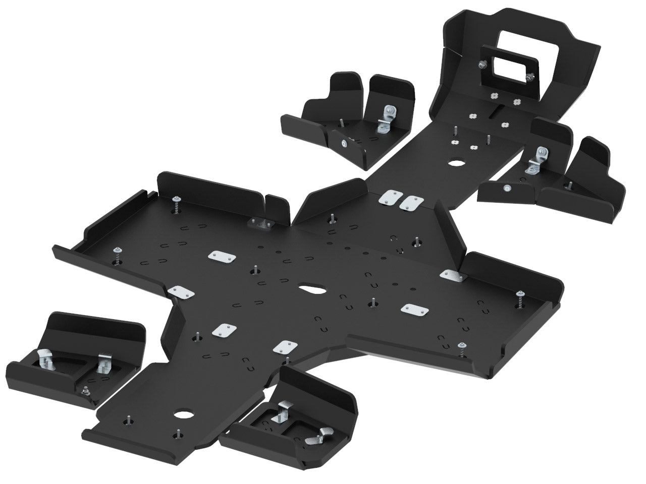 Skid plate full set (plastic): Kymco MXU 700 (2020+)