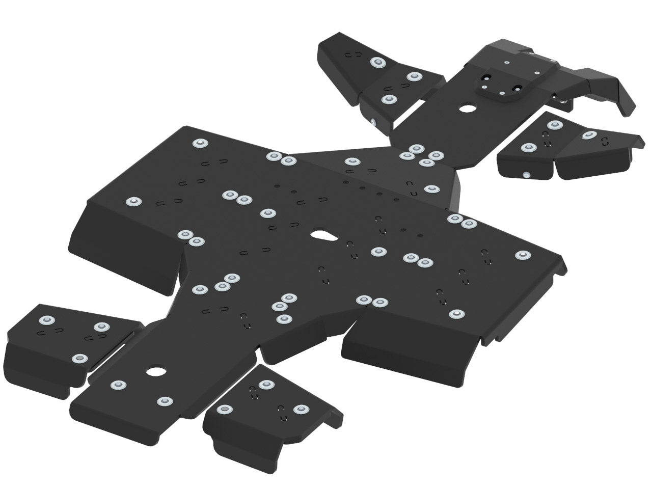 Skid plate full set (plastic): Kymco MXU 700 (2020+)