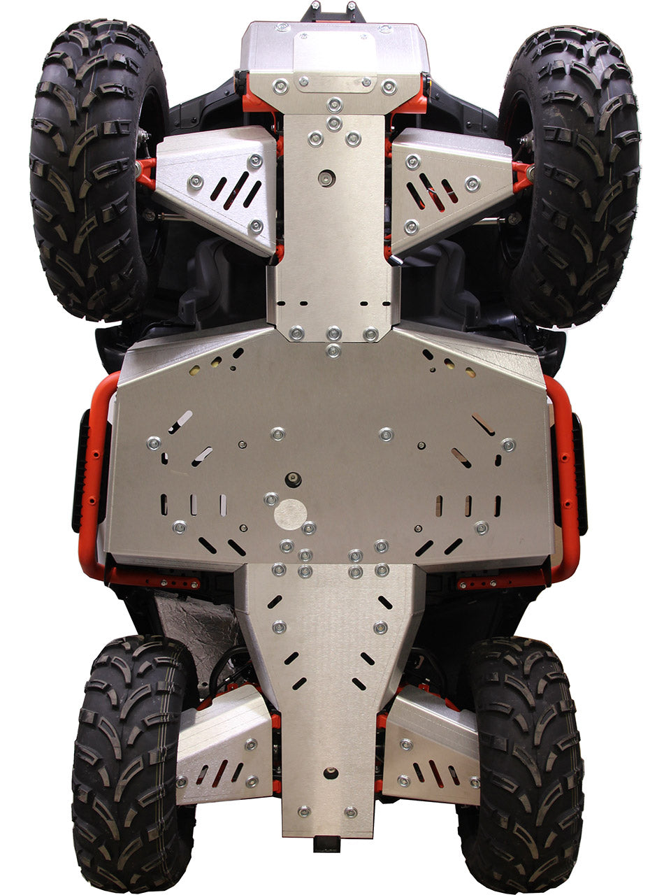 Skid plate full set (aluminium): Segway Snarler AT6 L