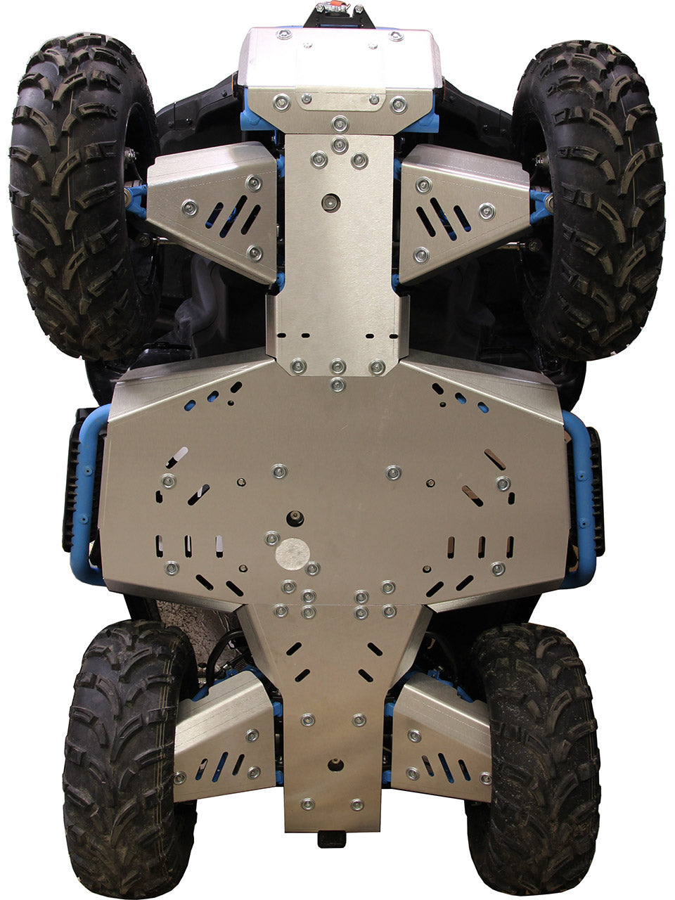 Skid plate full set (aluminium): Segway Snarler AT6 S