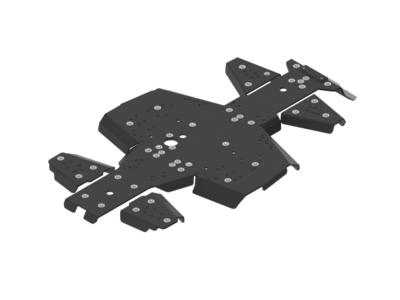 Skid plate full set (plastic): Segway Snarler AT6 S