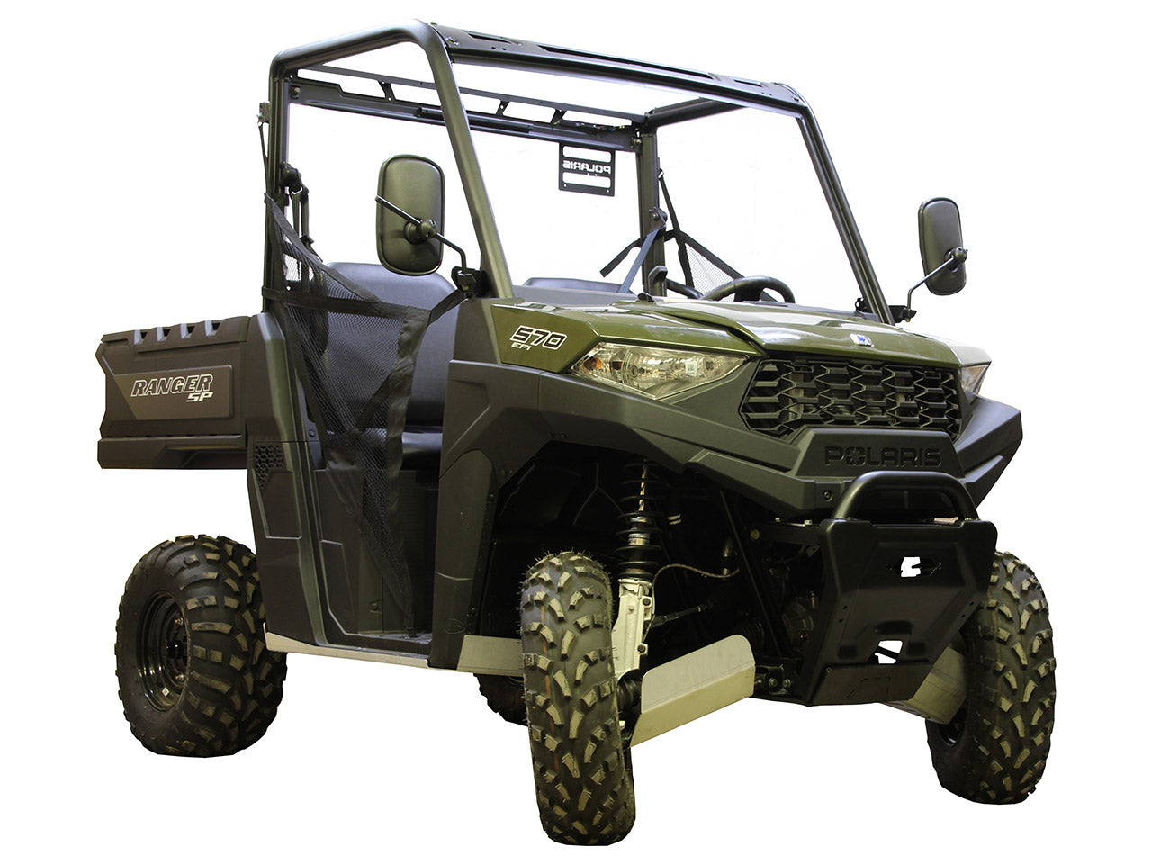 Skid plate (aluminium / plastik): Polaris Ranger 570 SP (2022+): Polaris Ranger 570 Nordic Pro (2022+)