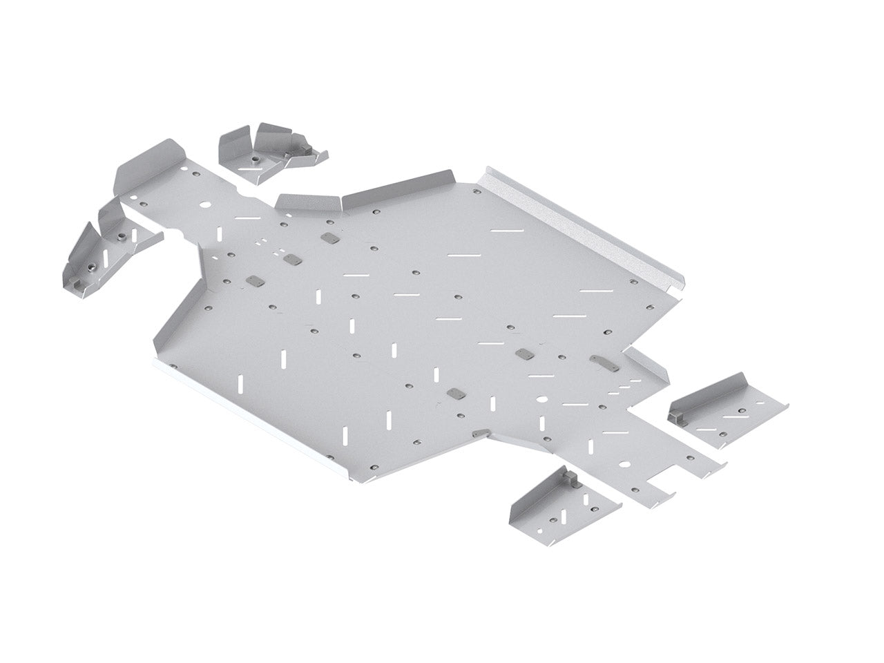 Skid plate full set (aluminium): CFMOTO UFORCE 1000 (2022+)