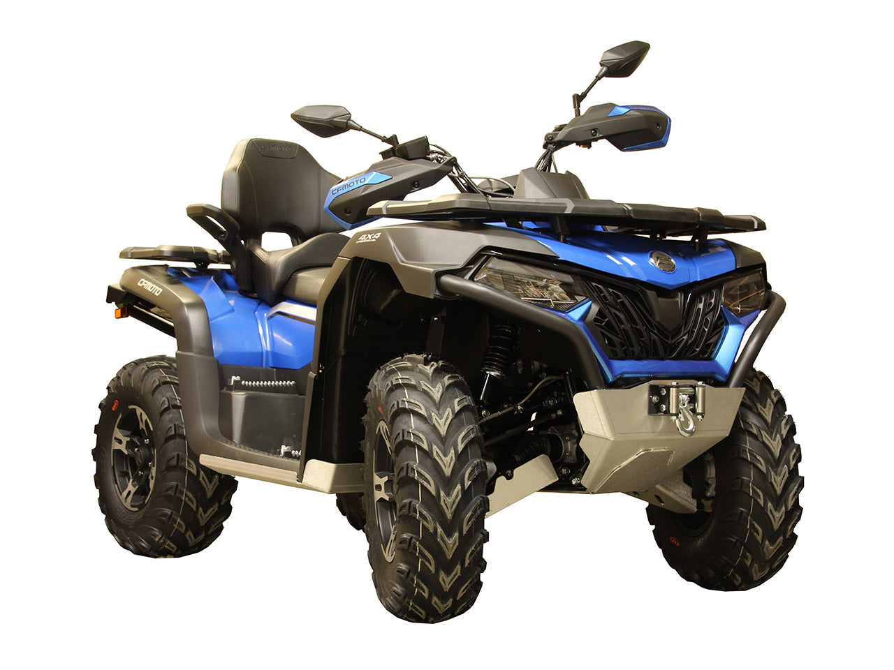 Skid plate full set (aluminium): CFMOTO CFORCE 625 Touring (2023+): CFORCE 600 Touring (2023+)