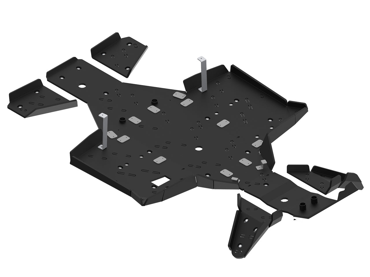 Skid plate full set (plastic): LONCIN XWOLF 700L: GOES XWOLF 700 MAX