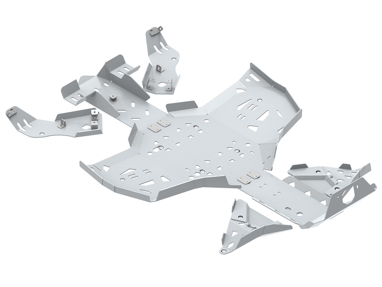 Skid plate full set (aluminium):CanAm G2 Renegade X XC 2023+