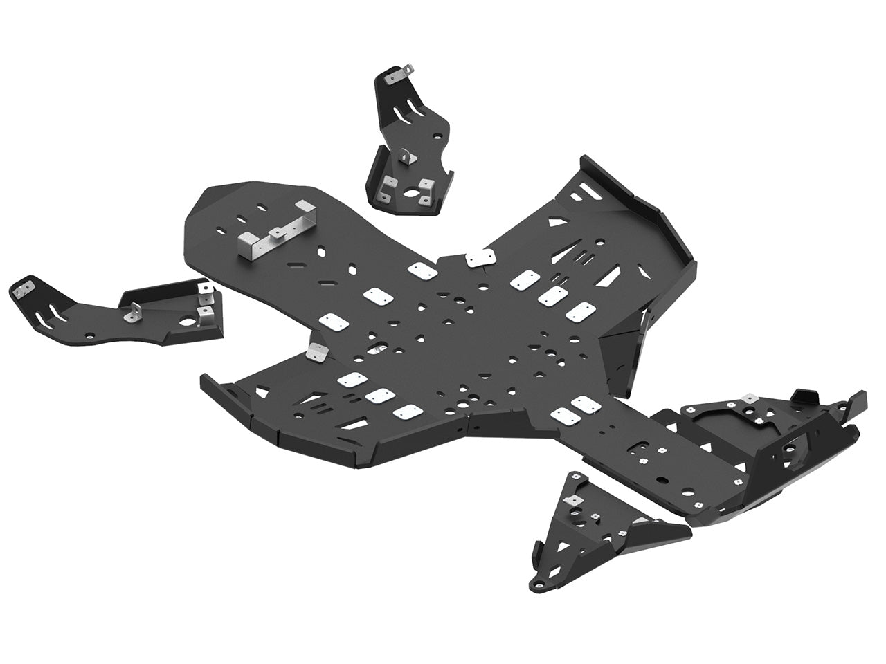 Skid plate full set (plastic): CanAm G2 Renegade X xc 2023+