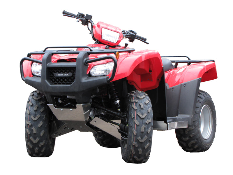 Skid plate full set (aluminium): Honda TRX 500 FE: (2012-2013)