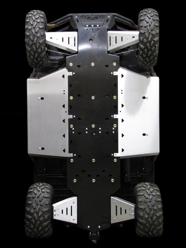 Skid plate full set (plastic): Polaris Ranger 900 Diesel: Polaris Ranger 800 HO