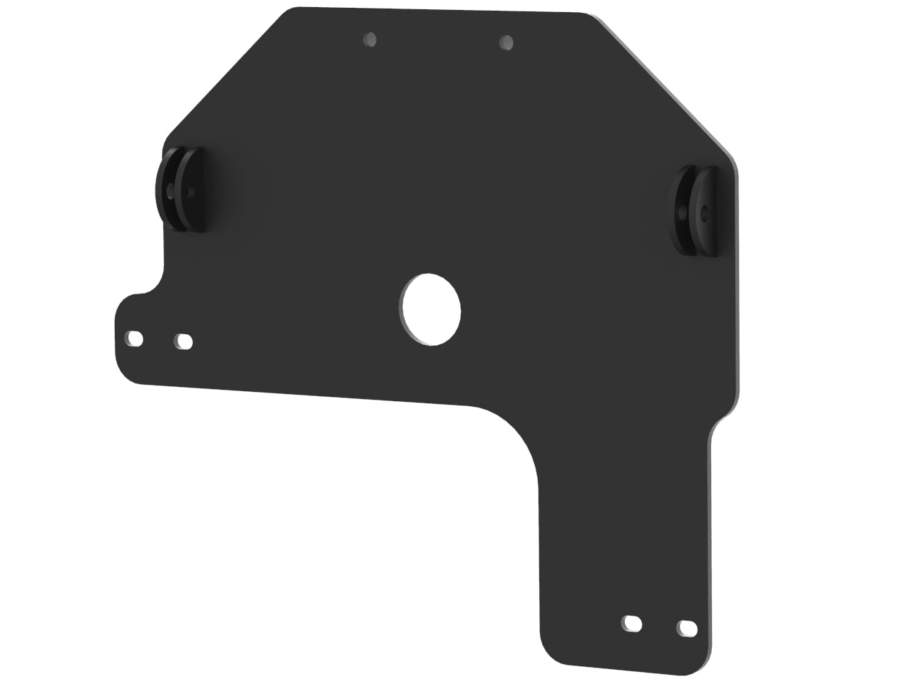 Mid-mount adapter: Polaris Sportsman 800 (-2010) : Sportsman 800 BigBoss 6x6