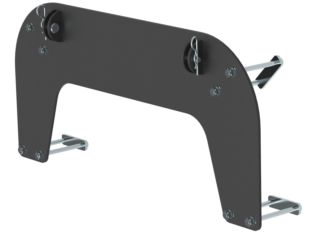 Mid-mount adapter: Polaris Ranger 400 / EV