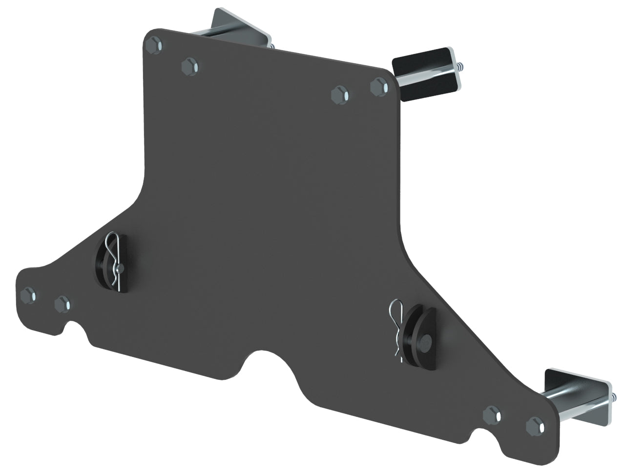 Mid-mount adapter: Polaris Ranger 570: 2015-2021