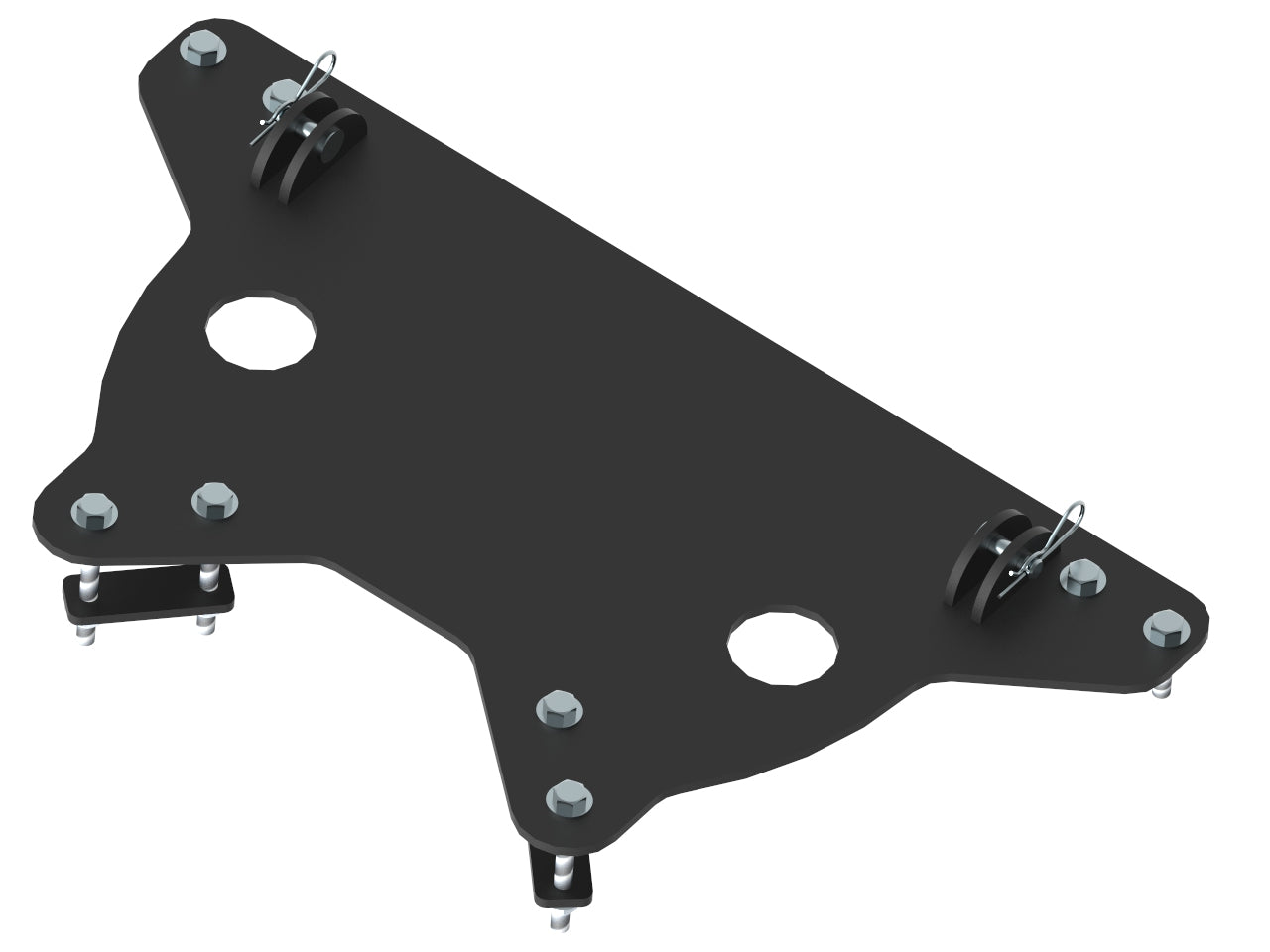 Mid-mount adapter: CFMOTO CFORCE 850: CFORCE 1000: CFORCE 1000 OVERLAND