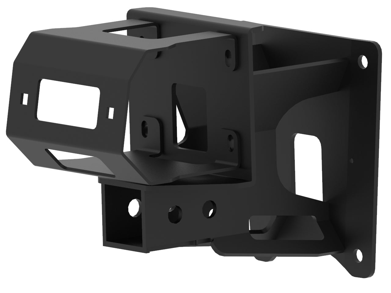 Rear winch mounting kit: Polaris RZR PRO XP