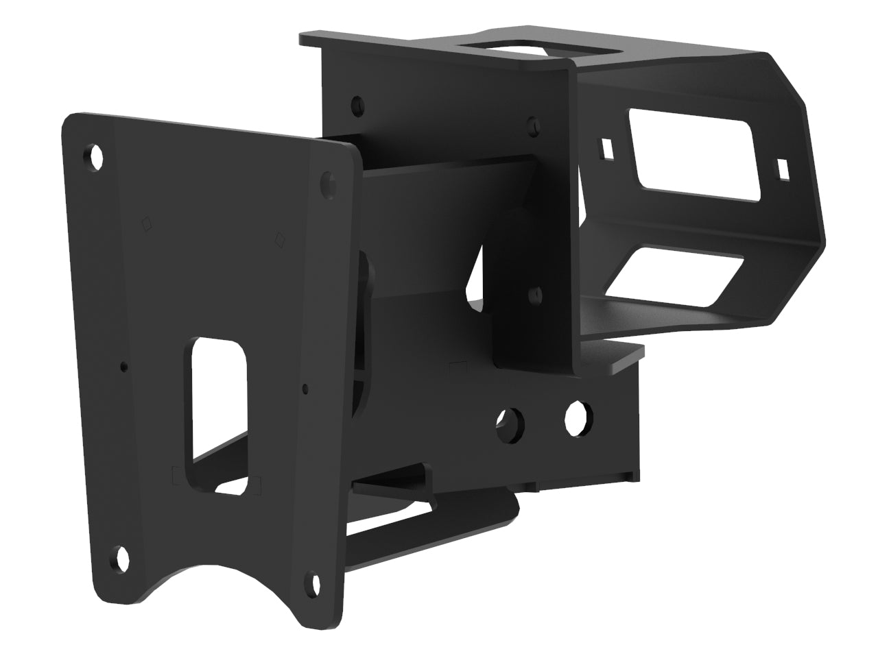 Rear winch mounting kit: Polaris RZR PRO XP