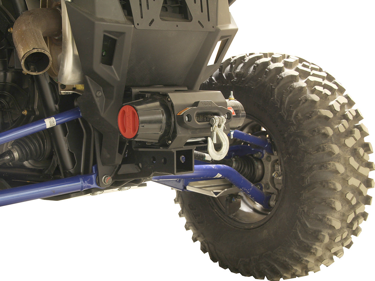 Rear winch mounting kit: Polaris RZR PRO XP