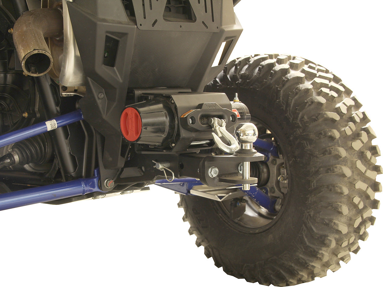 Rear winch mounting kit: Polaris RZR PRO XP