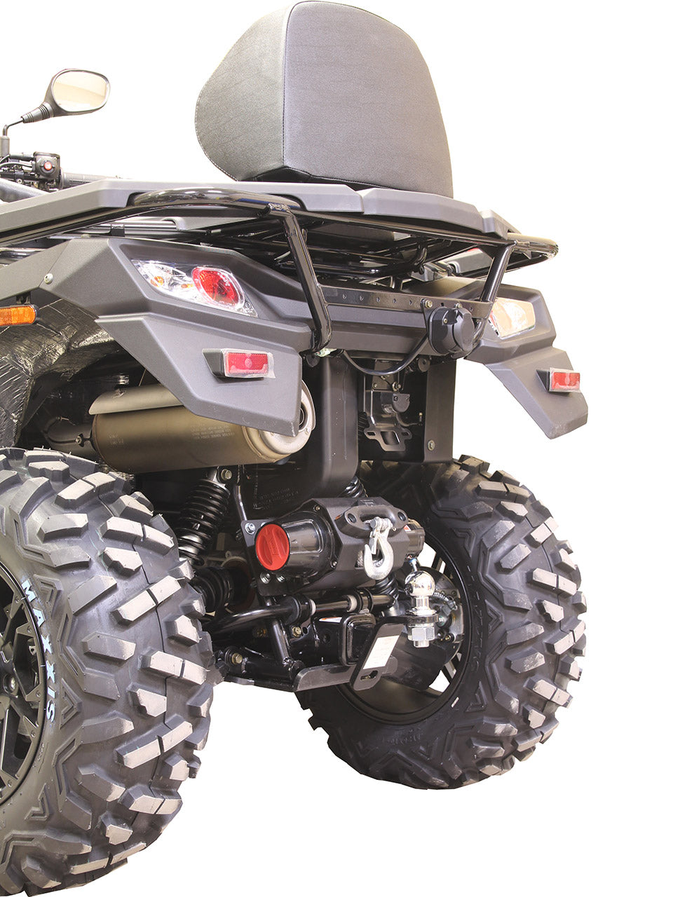 Rear winch mounting kit: KYMCO MXU 700 (2020+)