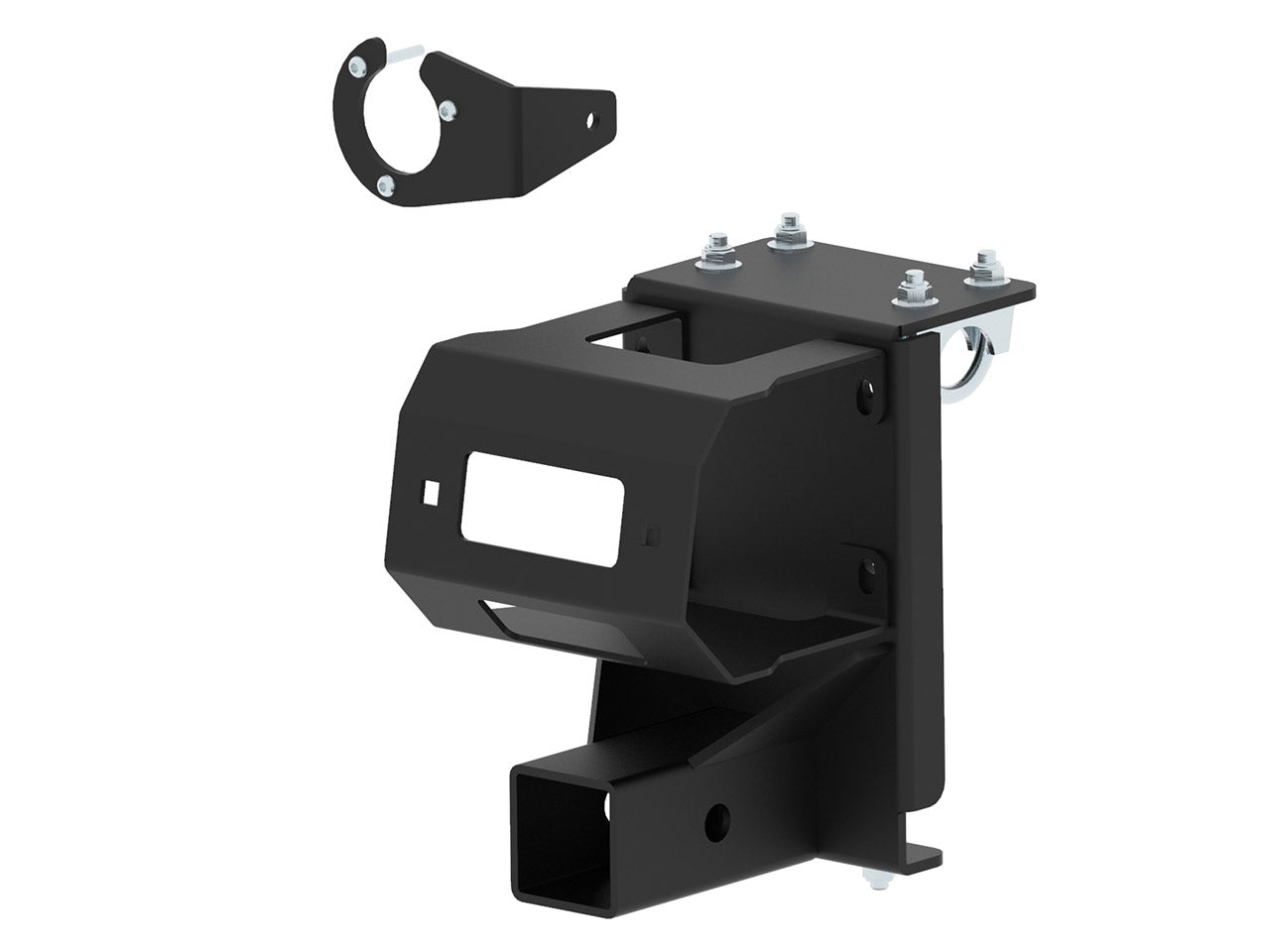 Rear winch mounting kit + 2" receiver: Polaris Sportsman 500 / 570 (2011+): Polaris Sportsman 800 (2011+)