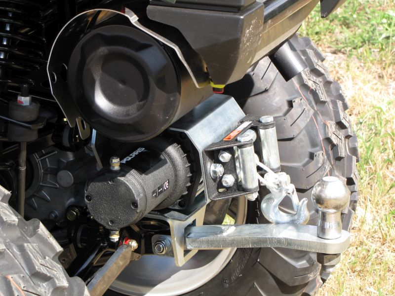 Rear winch mounting kit: Polaris Sportsman: 550 / 850 / 1000