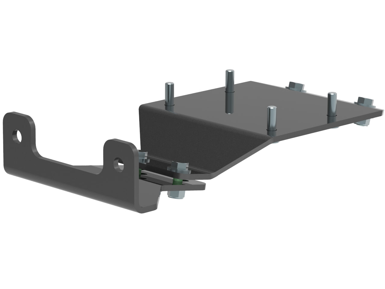 Front winch mounting kit: Polaris RZR 900 XP (-2014)