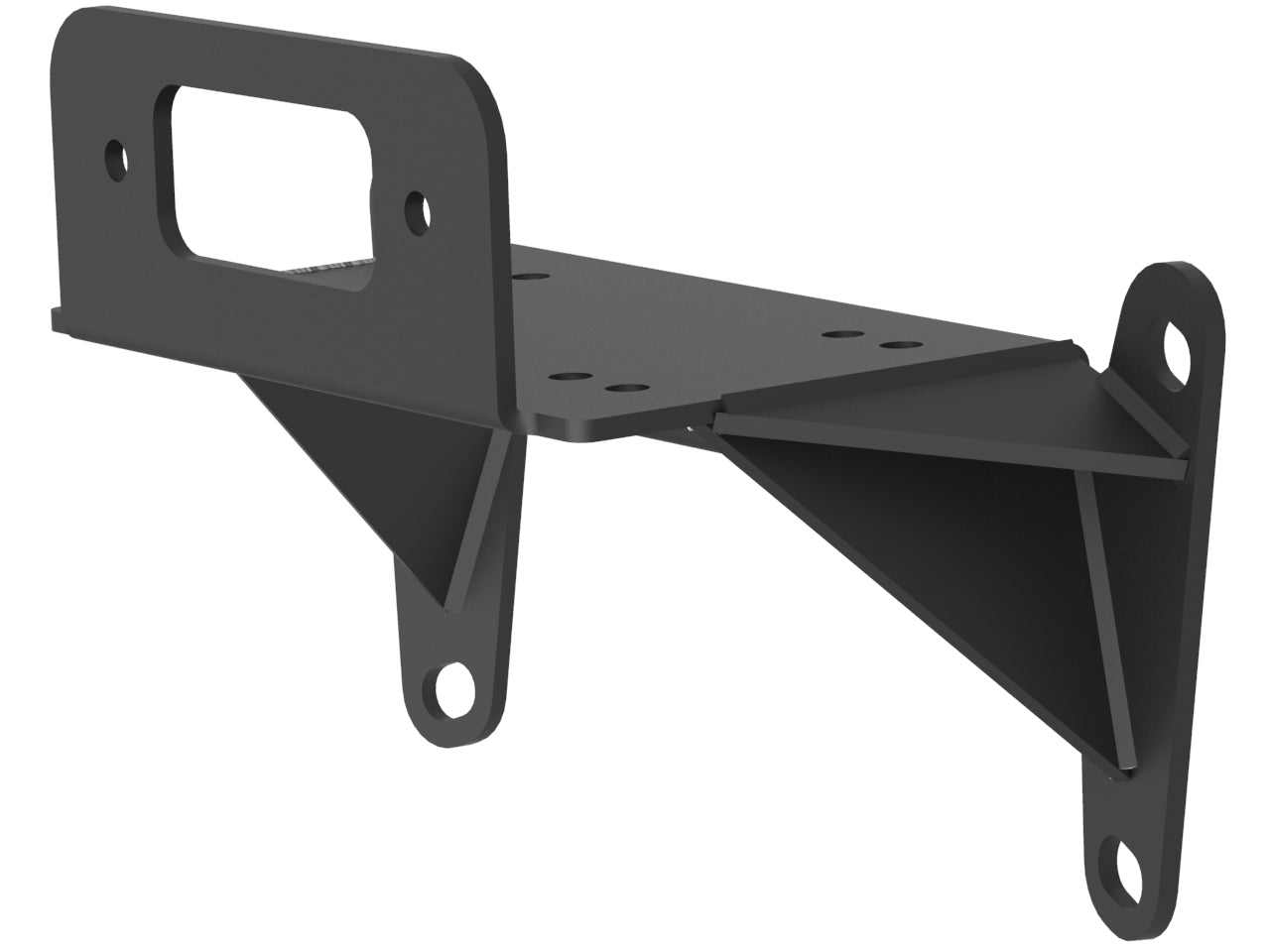 Rear winch mounting kit: Polaris Ranger 570