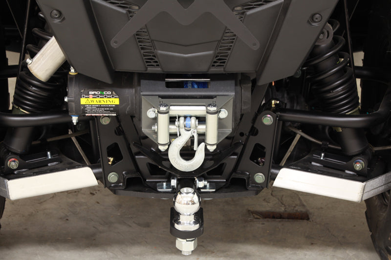 Rear winch mounting kit: Polaris RZR 570