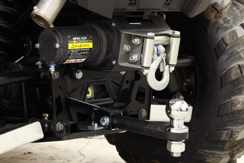 Rear winch mounting kit: Polaris RZR 570