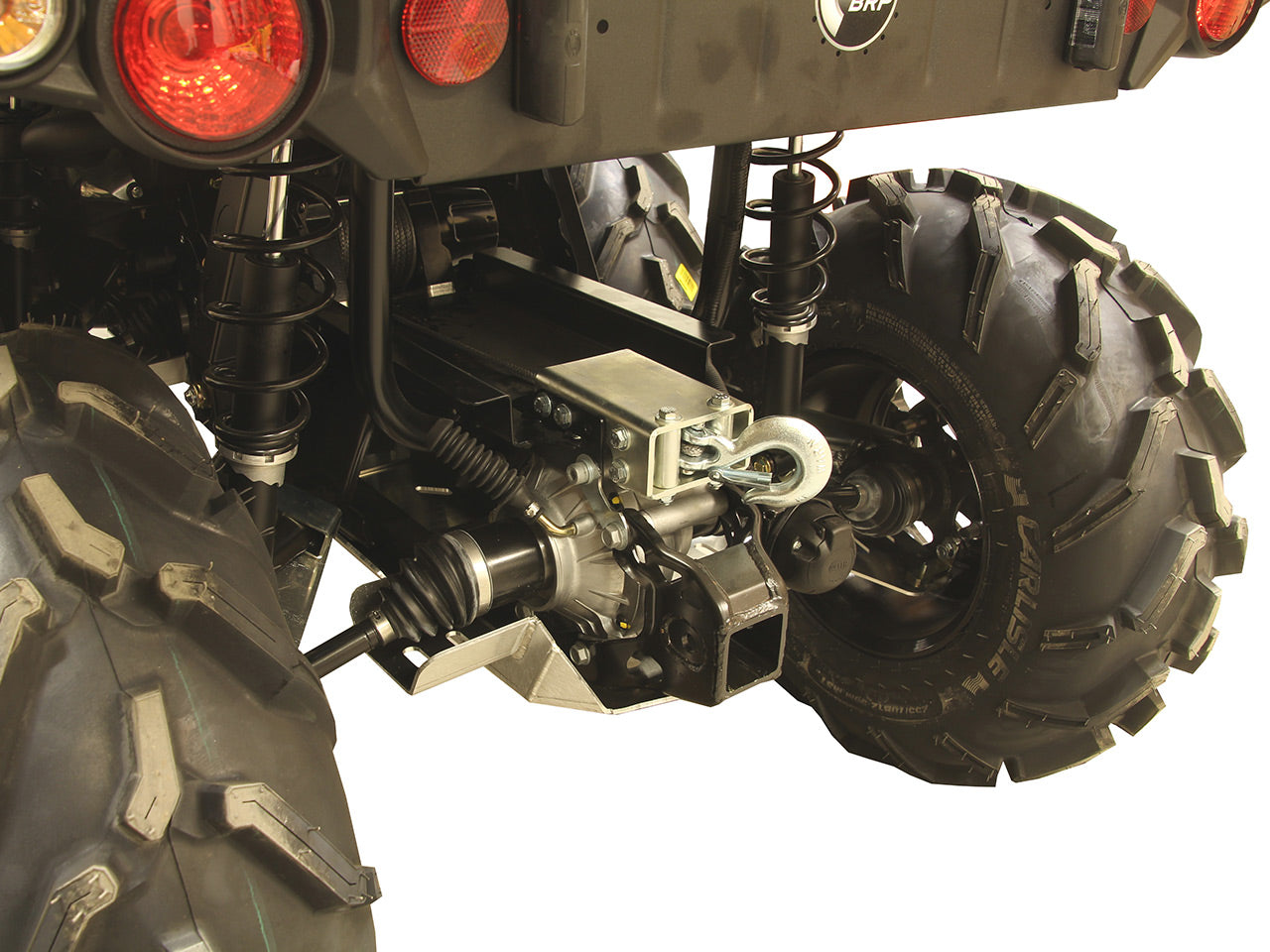 Rear winch mounting kit: CanAm Outlander 6x6