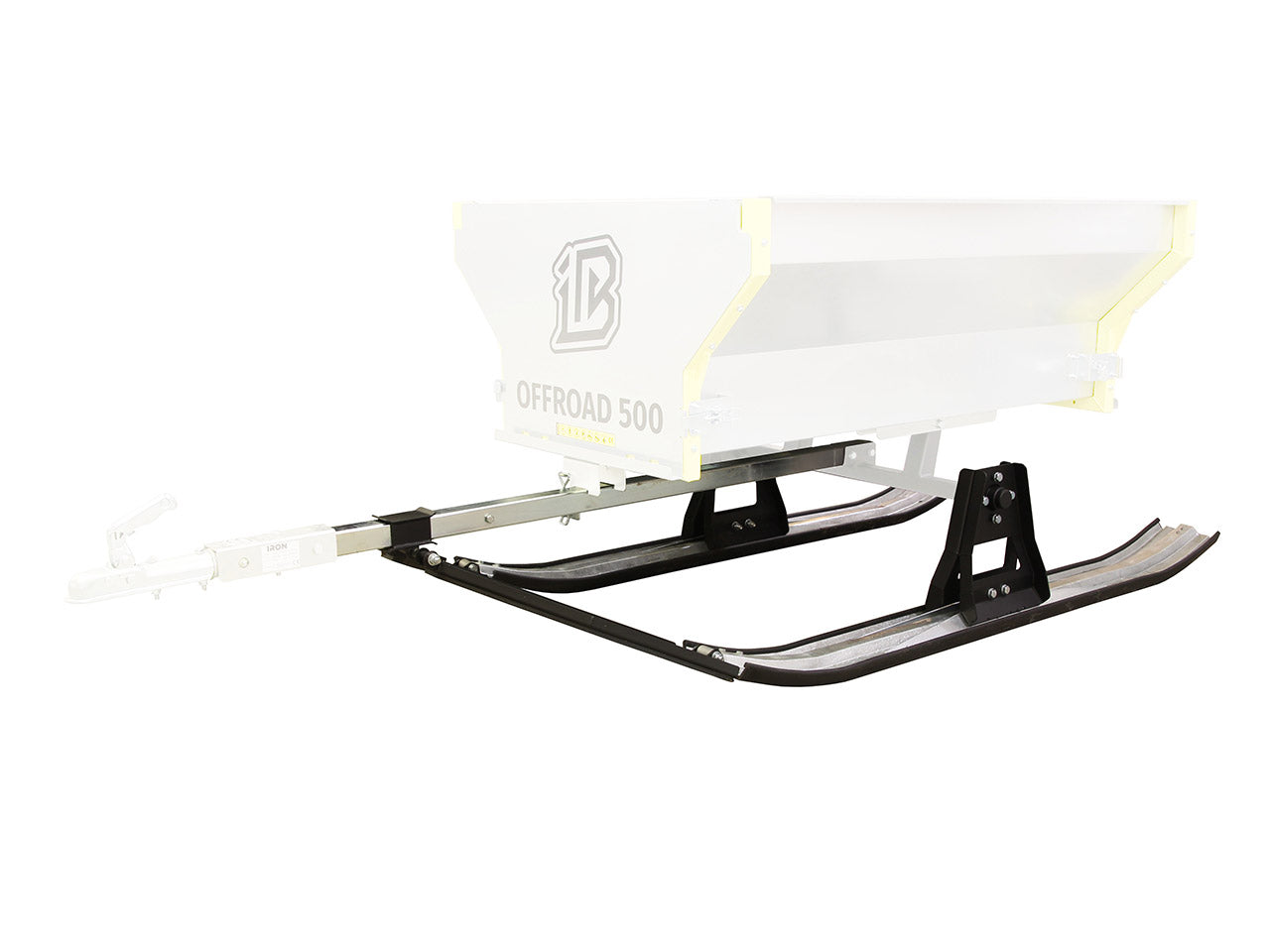 Trailer Skis (OFFROAD 500): for IB trailer p/n 89.1000