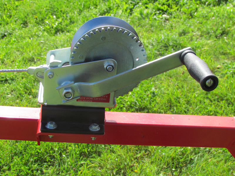 Manual winch kit: ( Log hauler )