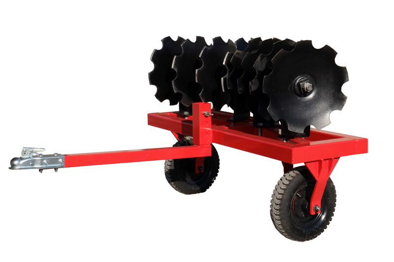 Flip over disc cultivator