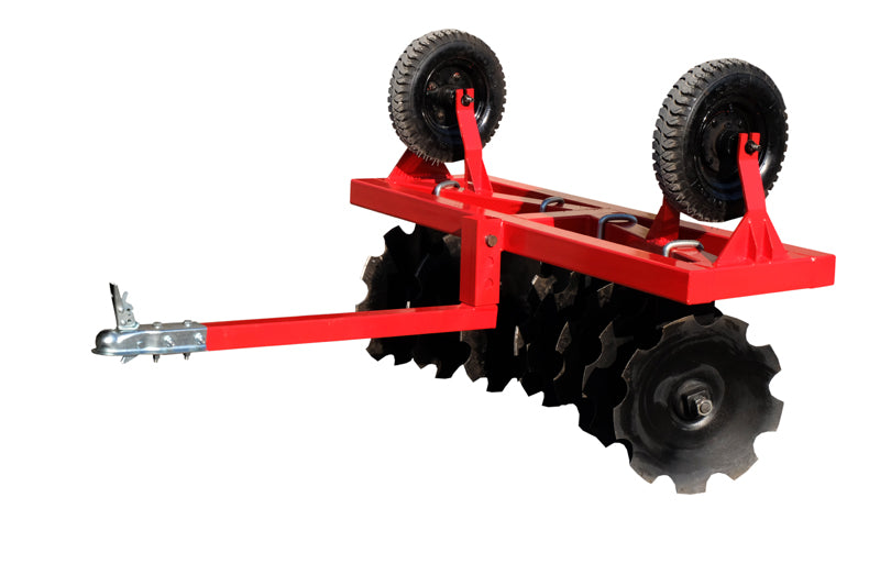 Flip over disc cultivator