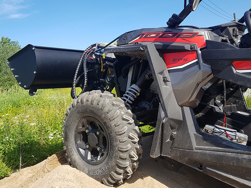 Plow lift adapter: Polaris RZR 900 S / RZR 1000 S